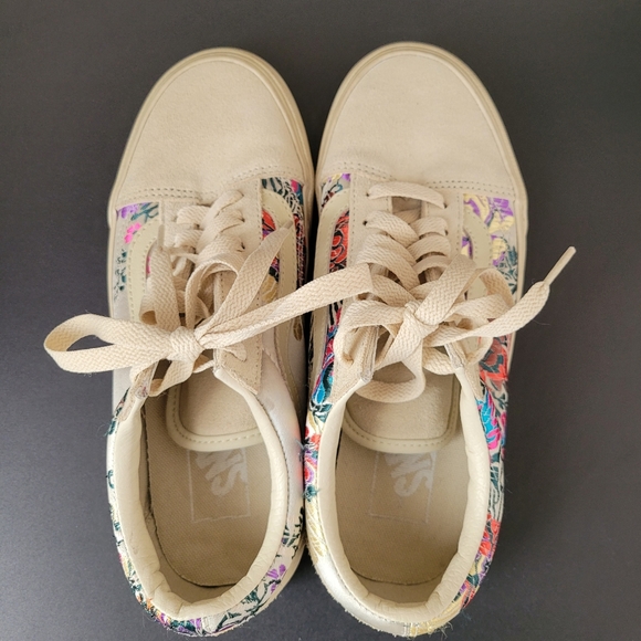 VANS OLD SKOOL FESTIVAL SATIN Gold Men 4.5 - Women 6 - Picture 9 of 15